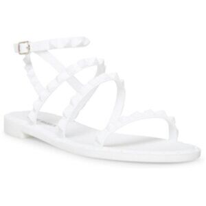 252) Travel Womens Breathable Flats white Size 8